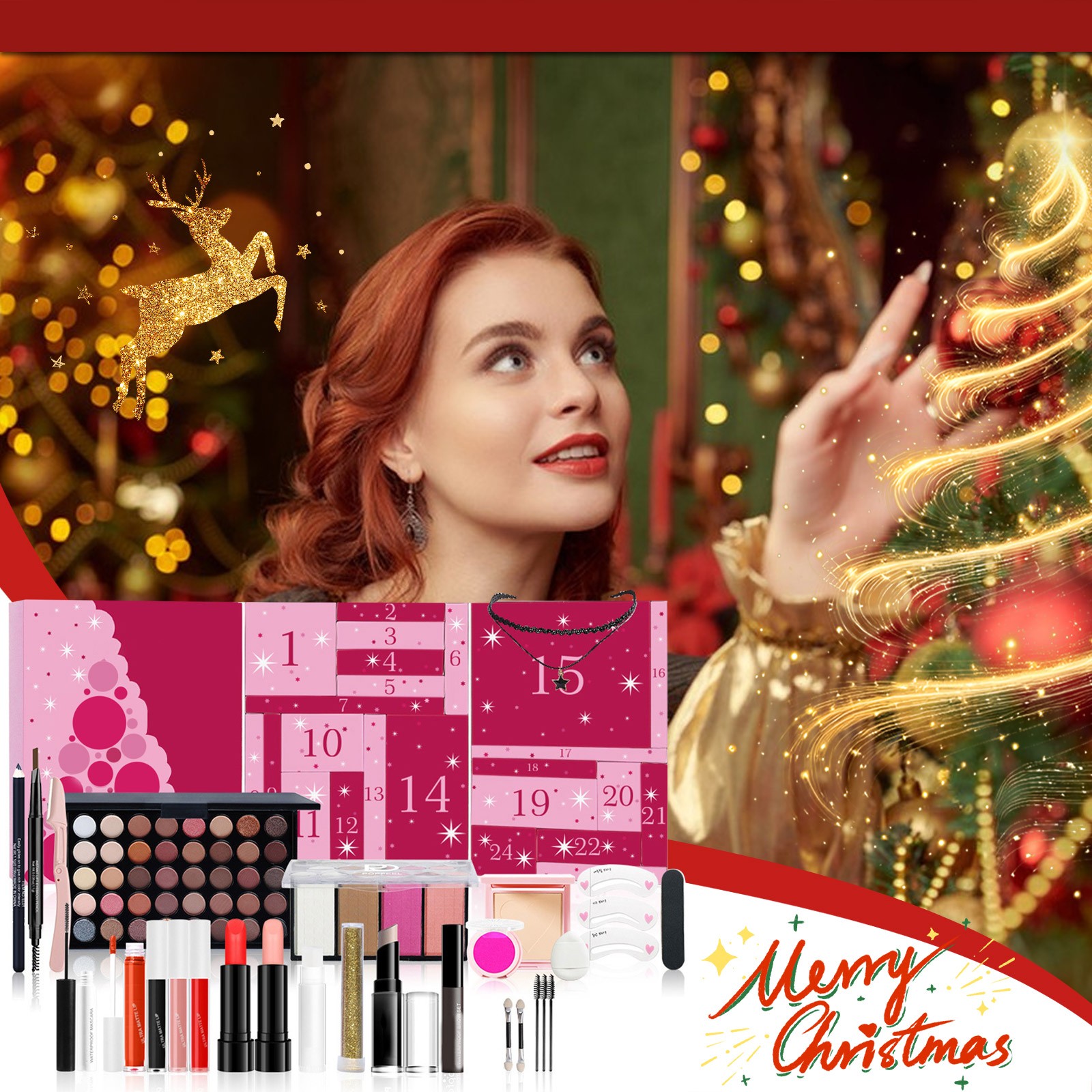 Beauty Makeup Events - Girls Makeup Advent Calendar Surprise Blind