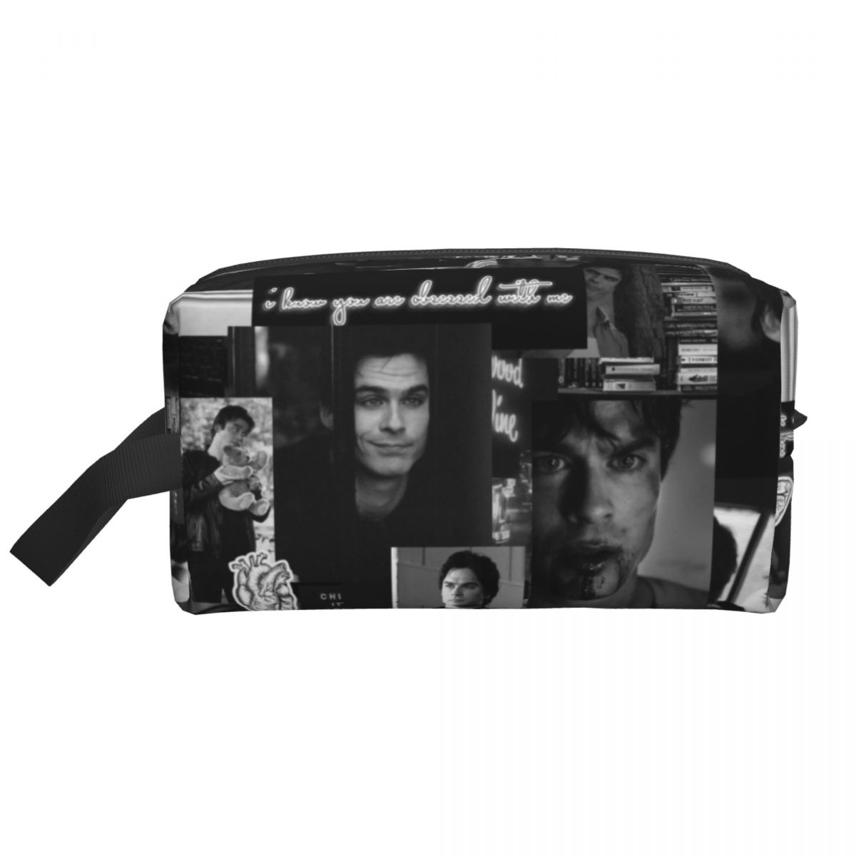 Beauty Makeup Diary - Custom Damon Salvatore Toiletry Bag for