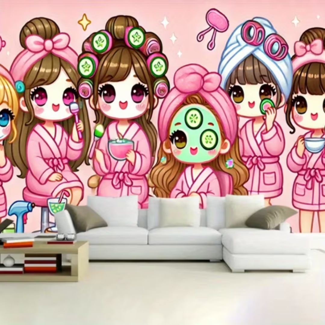 Cartoon Girls Spa Party Decora - Beauty Makeup Events 评论和价格