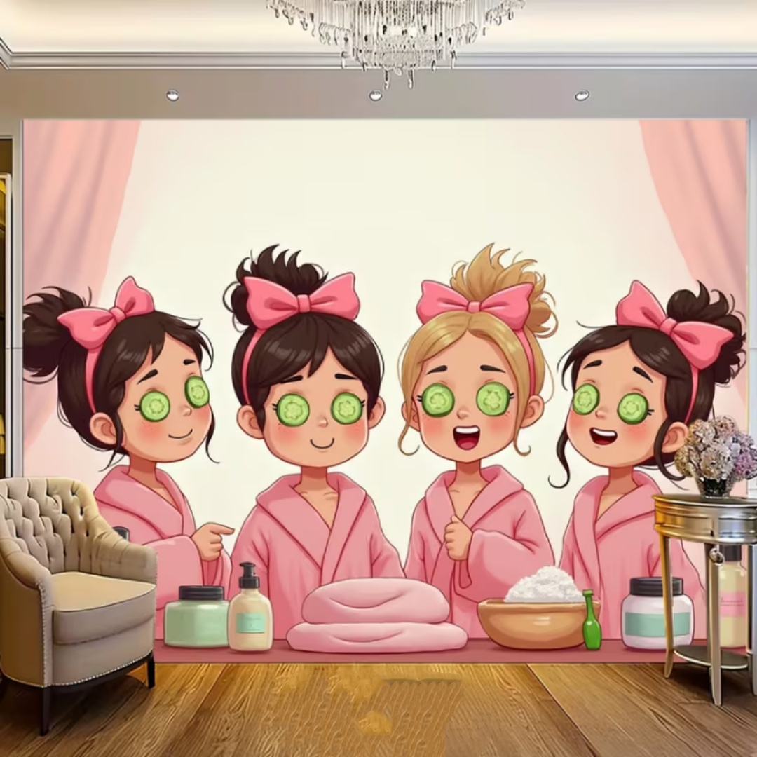 Cartoon Girls Spa Party Decora - Beauty Makeup Events 评论和价格