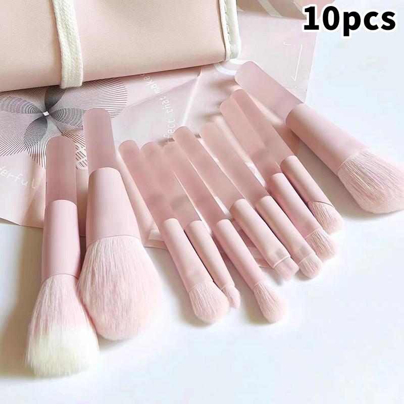 10Pcs Synthetic Makeup Brushes - Beauty Makeup Events 评论和价格