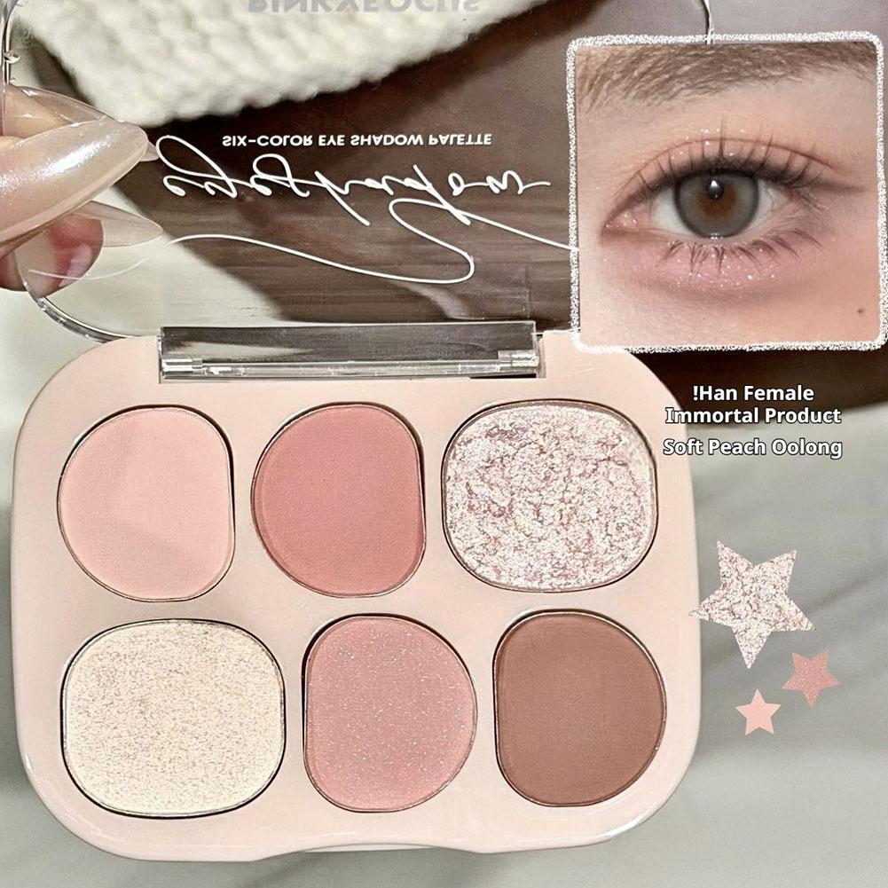 6 Colors Matte Eyeshadow Blush - Beauty Makeup Eyeshadow Palette 评论和价格