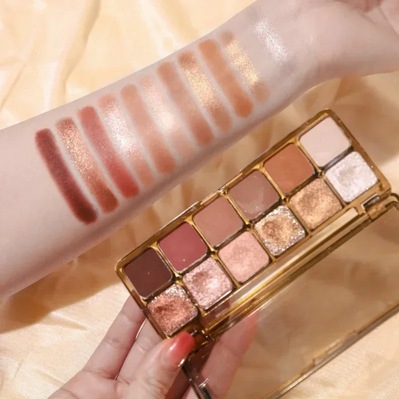12 Colors Glitter Eye Shadow P - Beauty Makeup Eyeshadow Palette 评论和价格