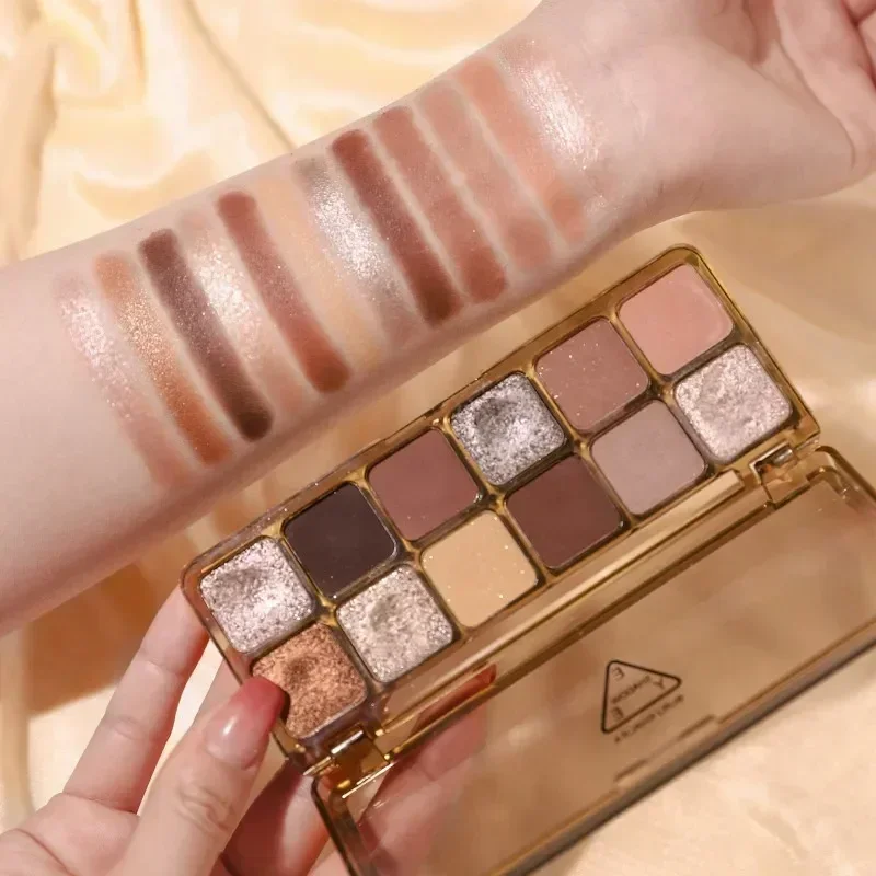 12 Colors Glitter Eye Shadow P - Beauty Makeup Eyeshadow Palette 评论和价格