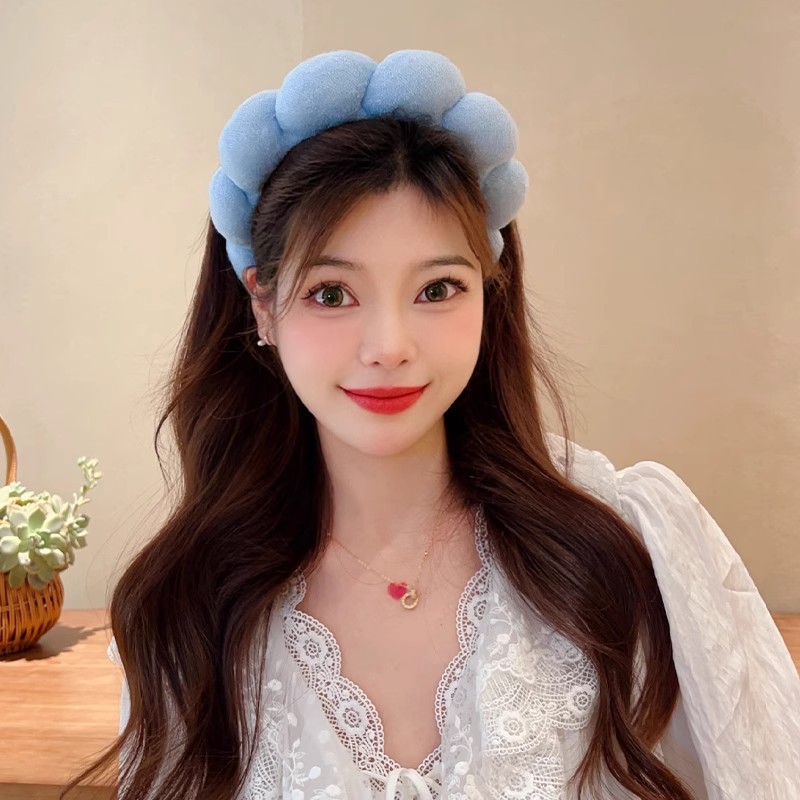 Retro Puffy Hair Band Sponge H - Beauty Makeup Girl 评论和价格