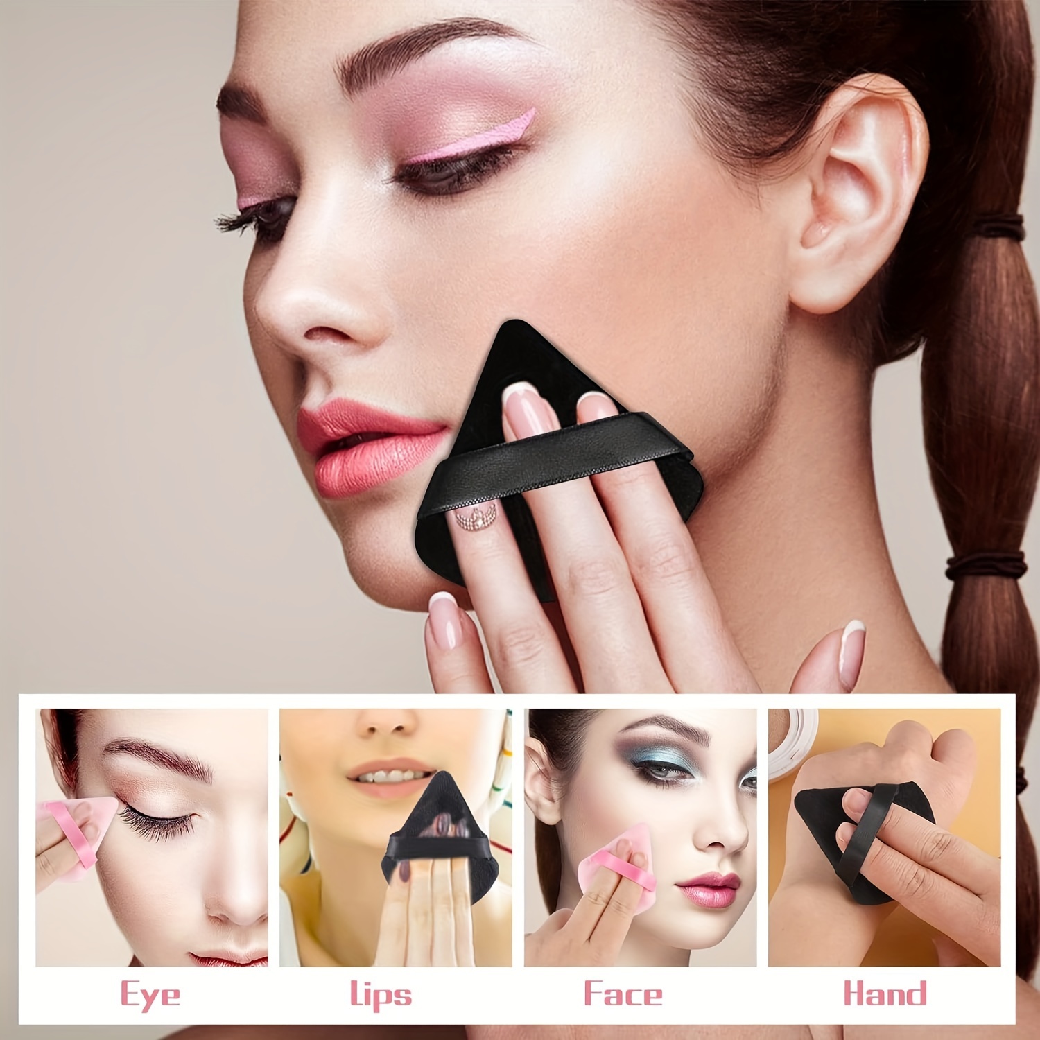 Stainless Steel Makeup Mixer N - Beauty Makeup Eyeshadow Palette 评论和价格