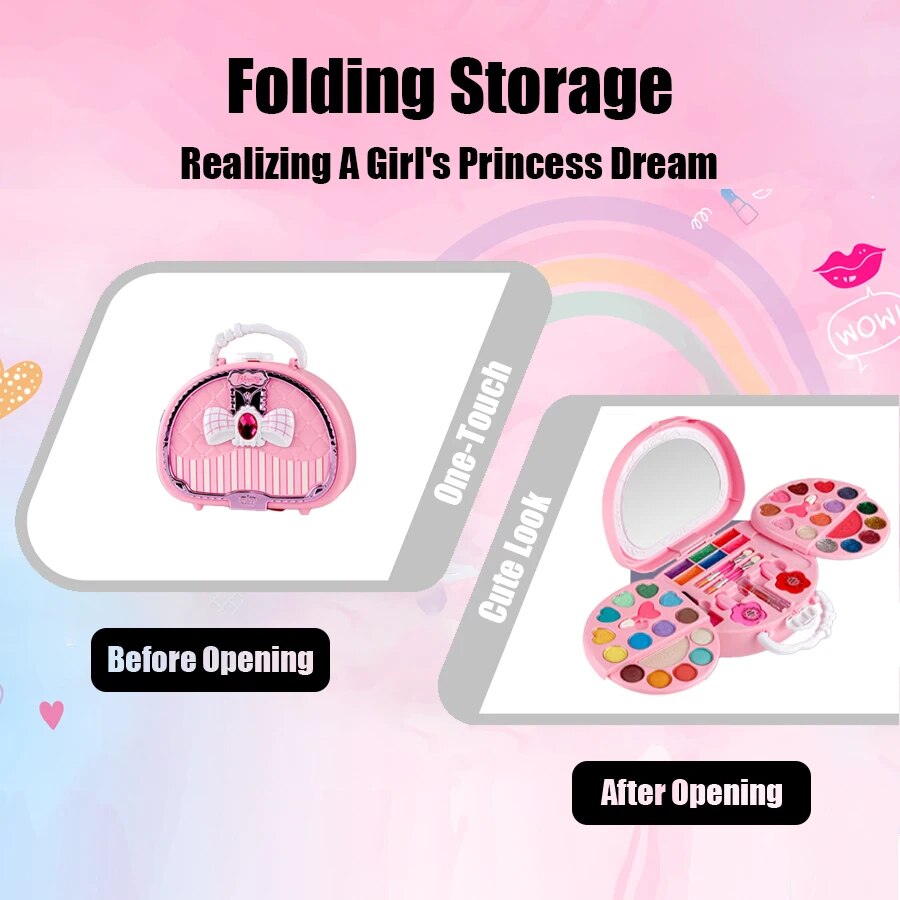 Kids Beauty Toys Makeup Kit Li - Beauty Makeup Girl 评论和价格