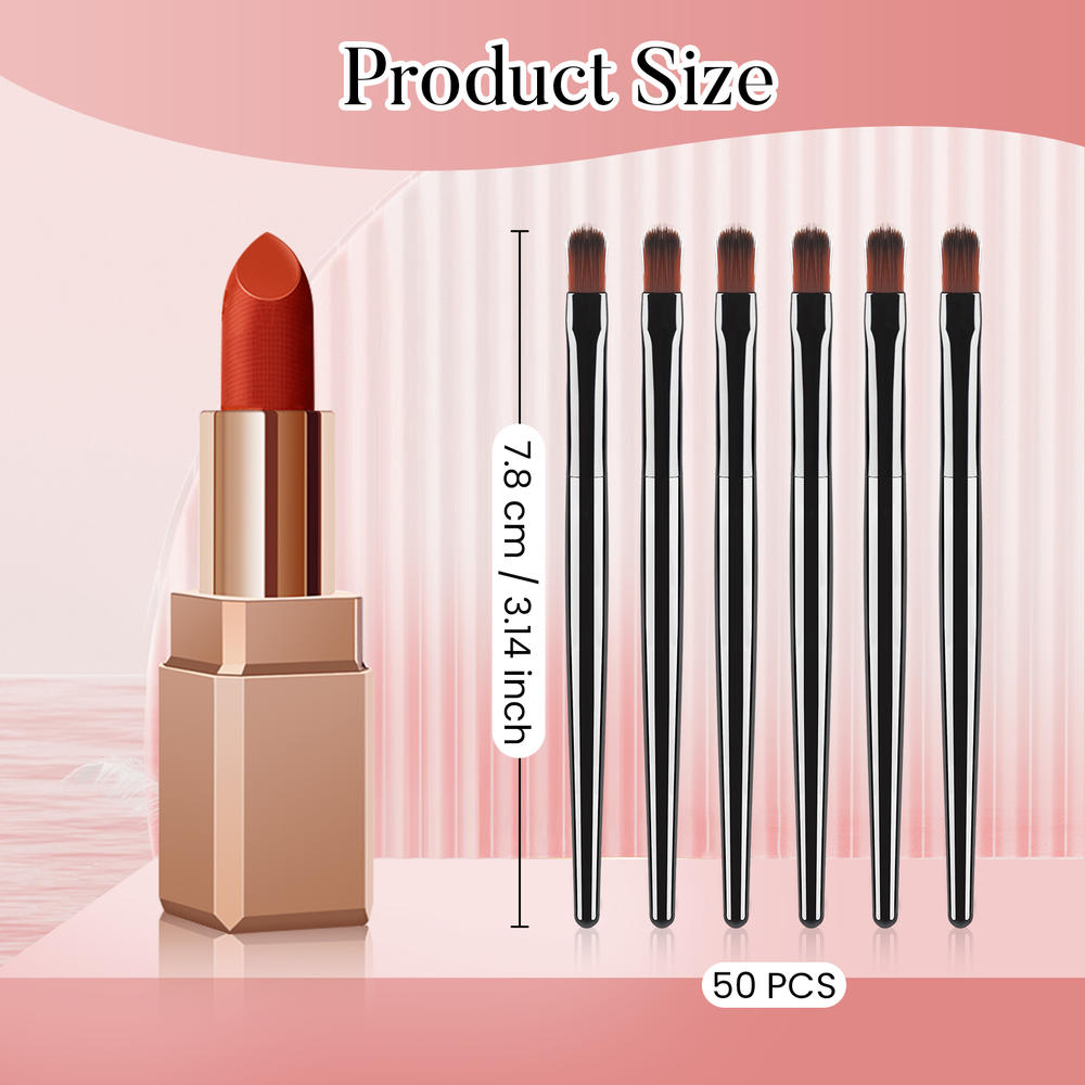 50/100pcs Disposable Lip Brush - Beauty Makeup Vanity 评论和价格