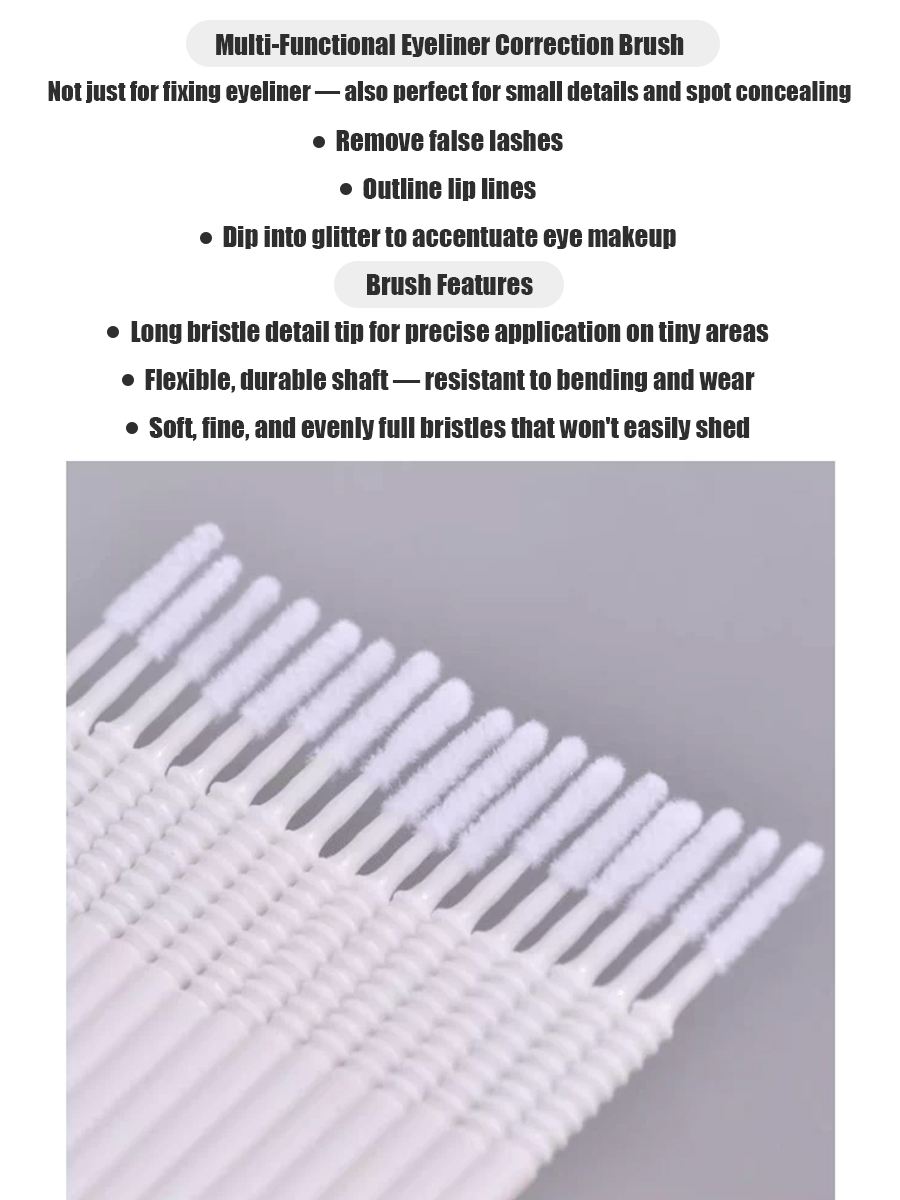 Disposable Long Cotton Swabs E - Beauty Makeup Vanity 评论和价格