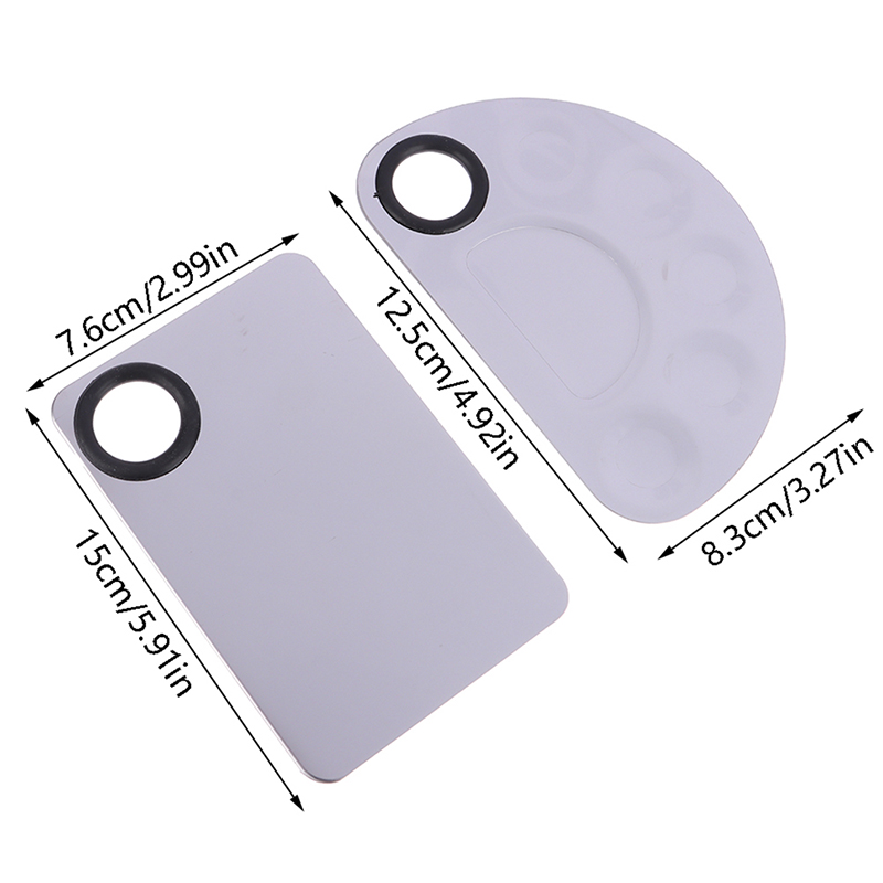 Stainless Steel Makeup Mixer N - Beauty Makeup Eyeshadow Palette 评论和价格
