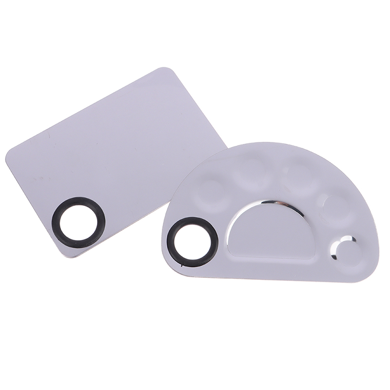 Stainless Steel Makeup Mixer N - Beauty Makeup Eyeshadow Palette 评论和价格