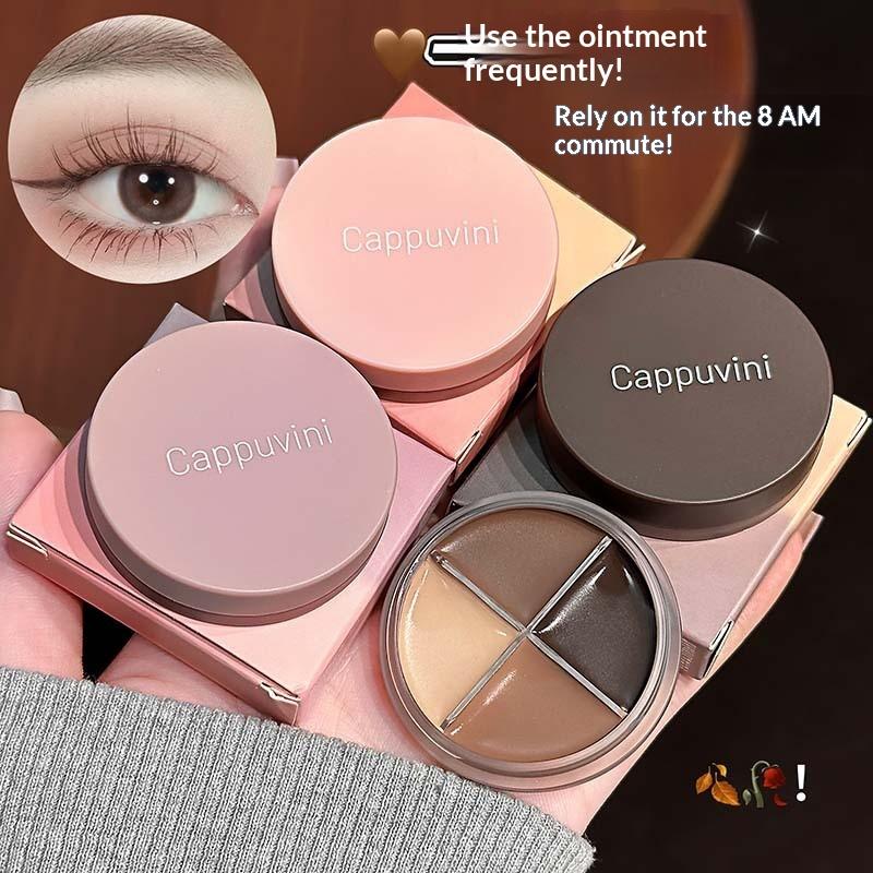 Cappuvini 4 Color Matte Velvet - Beauty Makeup Eyeshadow Palette 评论和价格
