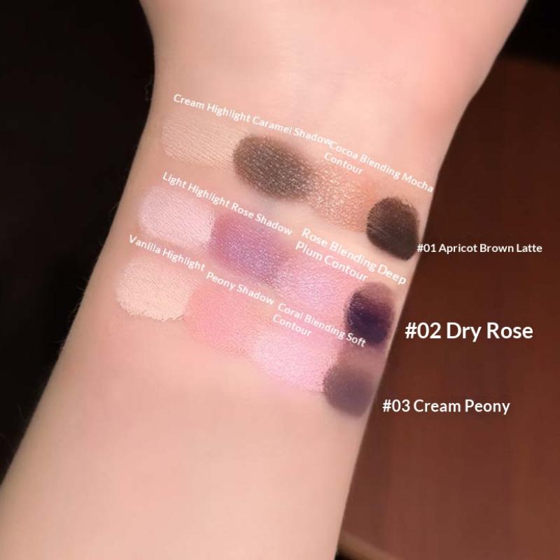 Cappuvini 4 Color Matte Velvet - Beauty Makeup Eyeshadow Palette 评论和价格