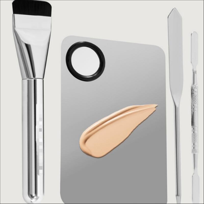 4Pcs Makeup Foundation Brush L - Beauty Makeup Eyeshadow Palette 评论和价格