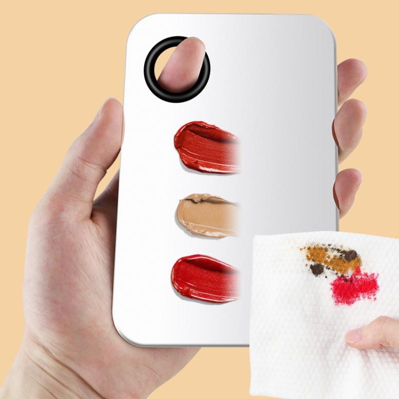 Stainless Steel Makeup Mixing  - Beauty Makeup Eyeshadow Palette 评论和价格