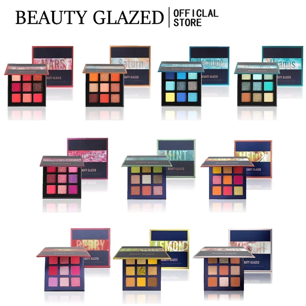 Beauty GLAZED Eyeshadow Palett - Beauty Makeup Eyeshadow Palette 评论和价格