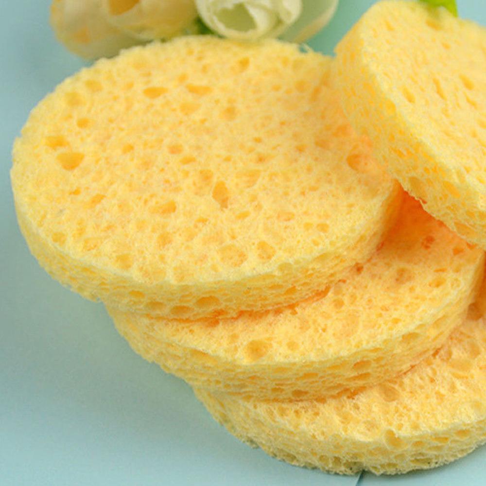 10pcs 6-9cm Yellow Face Round  - Beauty Makeup Vanity 评论和价格