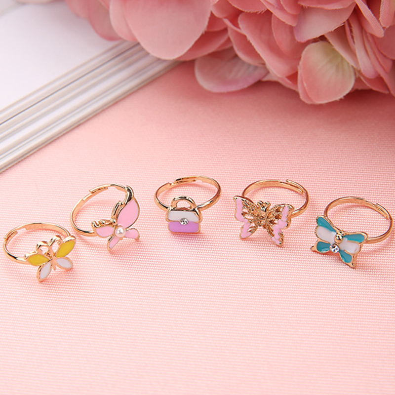 10/20 pcs Children Cute Ring A - Beauty Makeup Girl 评论和价格