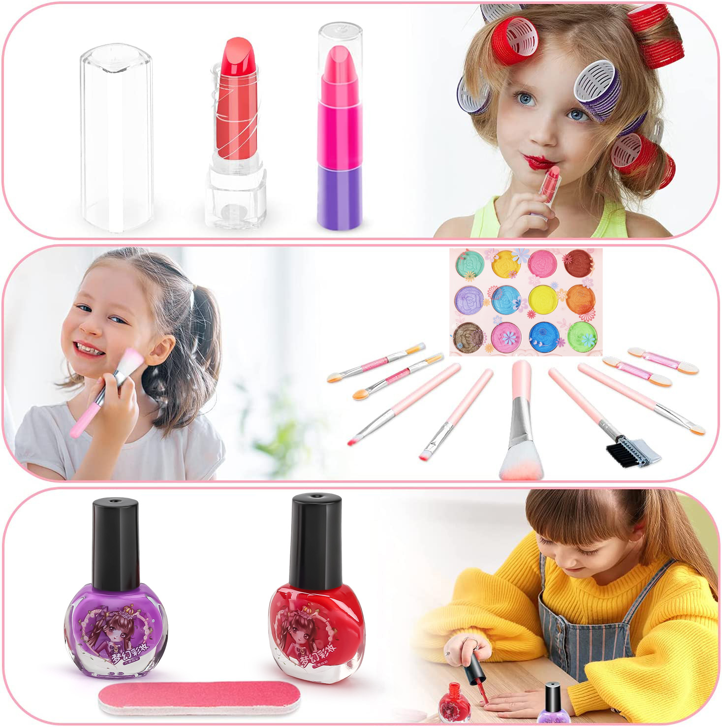 Kids Makeup Toy Kit for Girls, - Beauty Makeup Usa 评论和价格