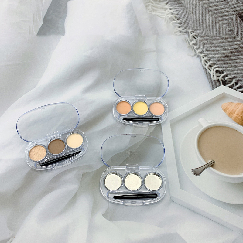 3 In1 Makeup Aluminum Palette  - Beauty Makeup Eyeshadow Palette 评论和价格