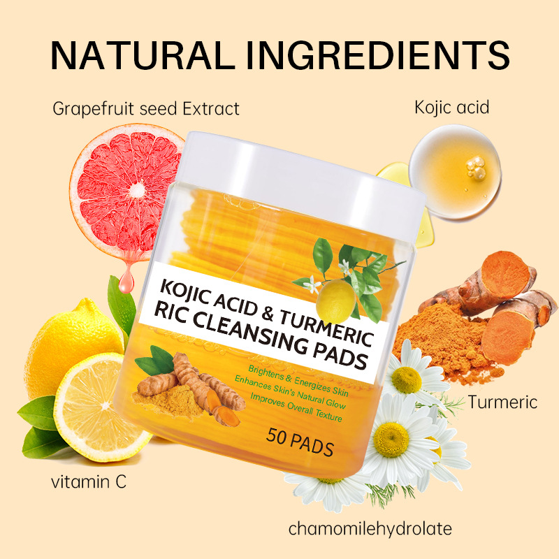 50pcs Turmeric Cleansing Pads  - Beauty Makeup Events 评论和价格