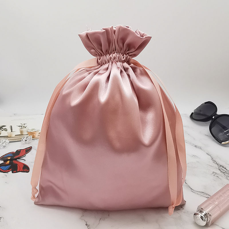 Custom Logo Satin Drawstring B - Beauty Makeup Events 评论和价格